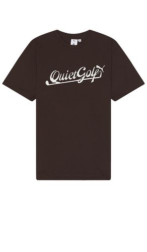 Camiseta en color chocolate talla L en - Chocolate. Talla L (también en M, S, XL/1X) - Quiet Golf - Modalova