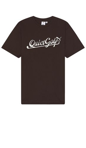 Camiseta en color marrón talla M en - Brown. Talla M (también en S) - Quiet Golf - Modalova