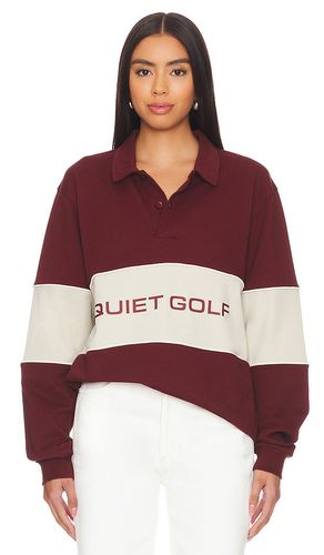 Qg Sport Long Sleeve Polo in . Size M, XL/1X - Quiet Golf - Modalova
