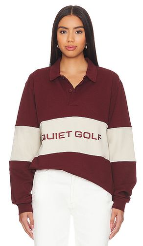 Qg sport long sleeve polo en color talla L en - . Talla L (también en M, S, XL/1X) - Quiet Golf - Modalova