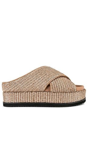 Cross Stack Raffia Sandal in . Size 40, 41 - R0AM - Modalova