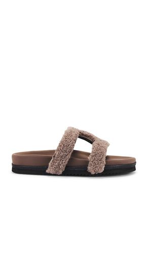 Fuzzy Cuffs Faux Fur Sandal in . Size 11, 6, 8, 9 - R0AM - Modalova