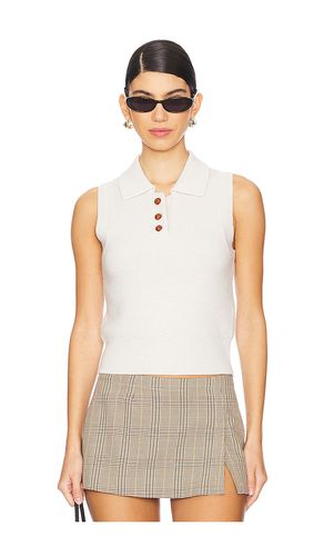 Knitted Polo Top in . Taglia 34, 36, 38, 40 - REMAIN - Modalova