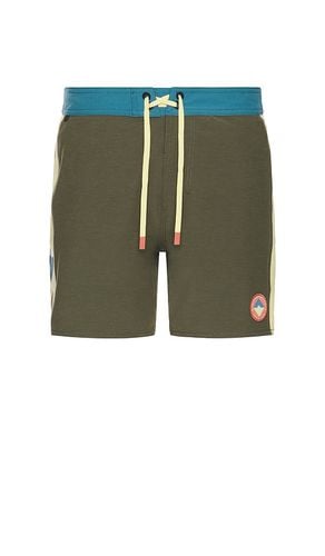 Passage 16 side panel swim short en color marrón talla 30 en - Brown. Talla 30 (también en 36) - ROARK - Modalova