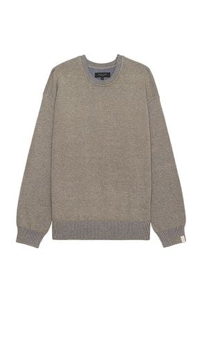 Jersey cuello redondo dexter marl en color gris talla L en - Grey. Talla L (también en M, S, XL/1X) - Rag & Bone - Modalova