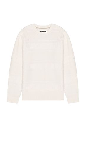 Jersey cuello redondo colton en color crema talla L en - Cream. Talla L (también en M, S) - Rag & Bone - Modalova