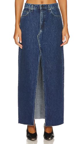 Falda maxi avery en color denim-dark talla 26 en - Denim-Dark. Talla 26 (también en 31) - Rag & Bone - Modalova