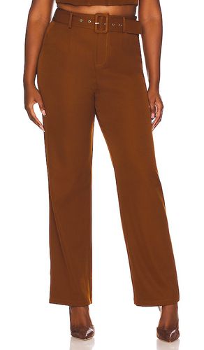 Pantalón danielle en color talla L en - Brown. Talla L (también en M) - REMI x REVOLVE - Modalova