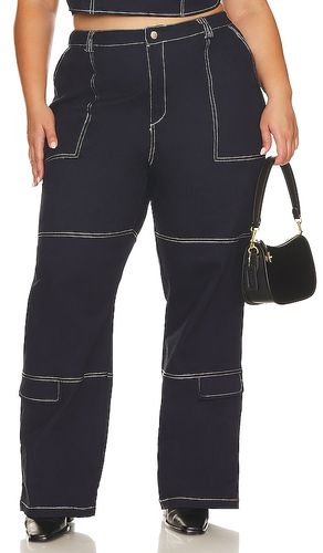 Pantalón elizabeth en color denim-dark talla L en - Denim-Dark. Talla L (también en XS) - REMI x REVOLVE - Modalova