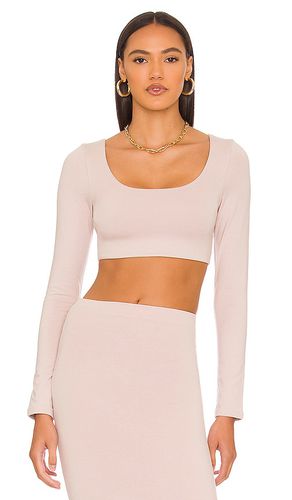 Square neck crop top en color talla M en - . Talla M (también en S) - RE ONA - Modalova