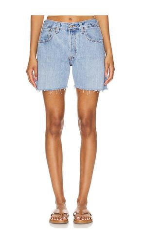 X levi's boy short en color denim claro talla 25 en Índigo - Denim-Light. Talla 25 (también en 26) - RE/DONE - Modalova