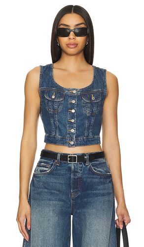 Trucker Vest in . Taglia M, S, XS - RE/DONE - Modalova