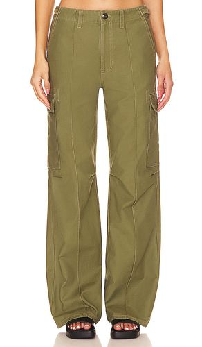 Pantalón con trabillas military en color verde oliva talla 24 en - Olive. Talla 24 (también en 28, 29, 30, 31) - RE/DONE - Modalova