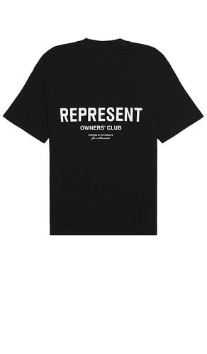 Camiseta en color talla L en - Black. Talla L (también en M) - REPRESENT - Modalova