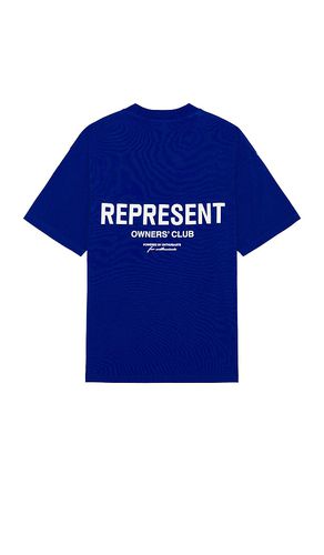 Camiseta en color azul talla M en - Blue. Talla M (también en S, XL/1X) - REPRESENT - Modalova