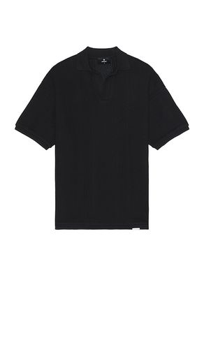 Open stitch polo en color talla L en - Black. Talla L (también en S) - REPRESENT - Modalova