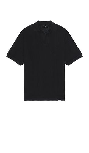 Open stitch polo en color talla M en - Black. Talla M (también en S) - REPRESENT - Modalova