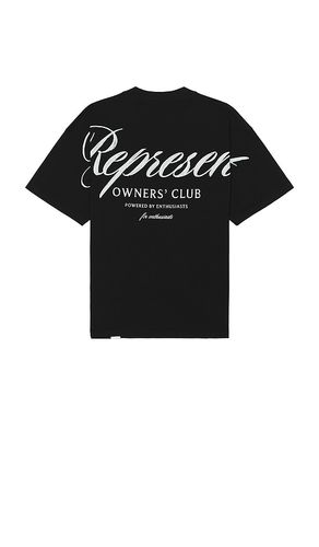 Camiseta owners club script en color talla L en - Black. Talla L (también en M, S, XL/1X) - REPRESENT - Modalova