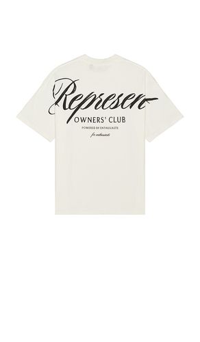 Owners Club Script Tee in . Taglia S - REPRESENT - Modalova