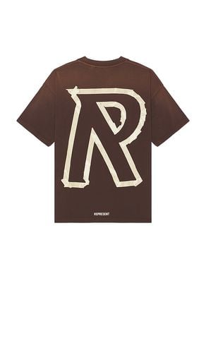 Masking Tape Initial T-Shirt in . Size M, S, XL/1X - REPRESENT - Modalova