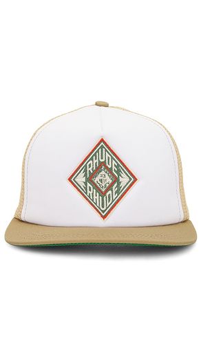 Rhude Diamond Trucker Hat in Tan - Rhude - Modalova