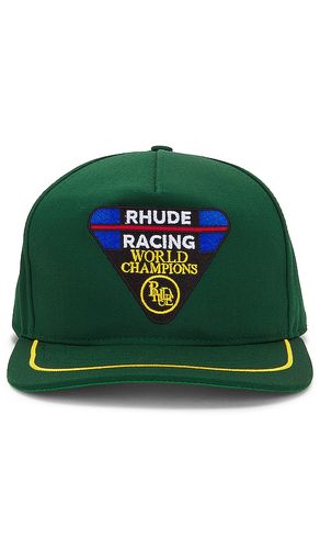 Rhude Racing Champs Hat in Green - Rhude - Modalova