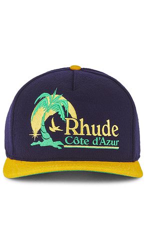 Rhude Azur Coast Hat in Navy - Rhude - Modalova