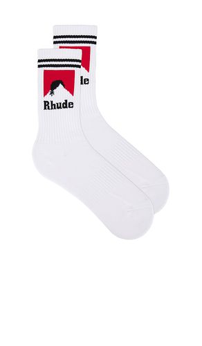 Rhude Moonlight Socks in White - Rhude - Modalova