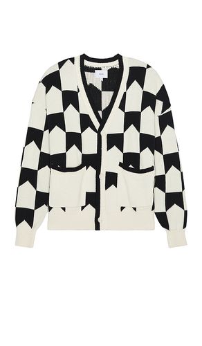 Chevron Checkered Knit Cardigan in . Size S - Rhude - Modalova