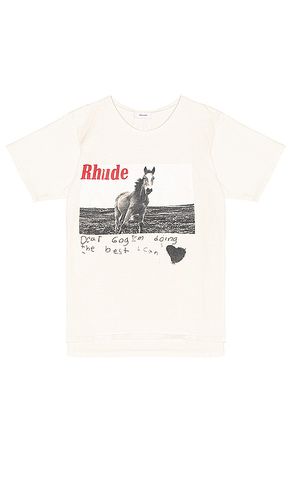 Camiseta horse en color talla L en - White. Talla L (también en M, S, XL/1X) - Rhude - Modalova