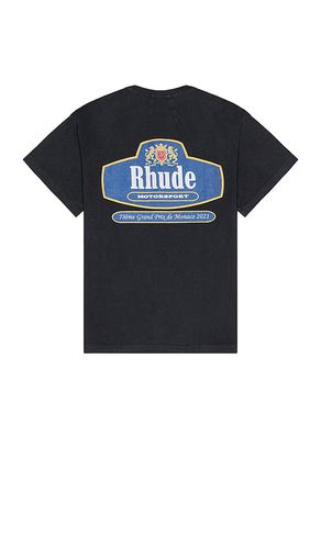 Racing Crest Tee in . Size XL/1X - Rhude - Modalova