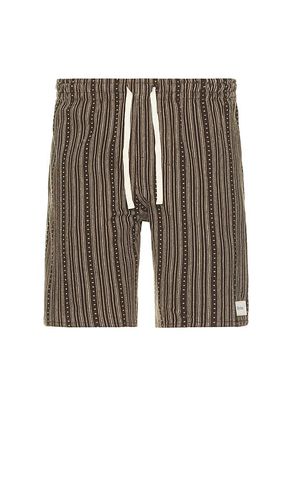 Jacquard linen jam short en color talla 30 en - Brown. Talla 30 (también en 32) - Rhythm - Modalova