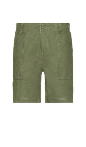 Worn path textured linen short en color verde talla 30 en - Green. Talla 30 (también en 32, 34, 36) - Rhythm - Modalova