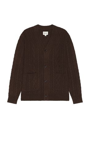 Mohair Cable Knit Cardigan in . Size M - Rhythm - Modalova