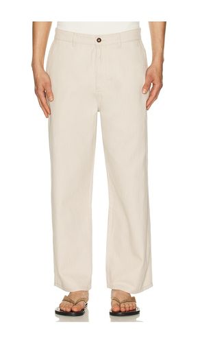 Relaxed Herringbone Pant in . Taglia 33. Also in 36 - Rhythm - Modalova