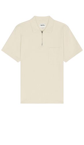Textured Quarter Zip Short Sleeve Shirt in . Size S - Rhythm - Modalova