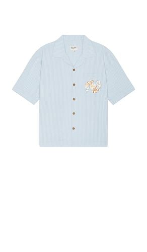 Relaxed Flower Textured Shirt in . Taglia M - Rhythm - Modalova