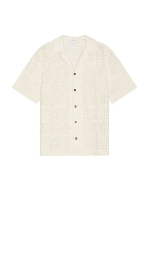 Camisa pallas en color ivory talla L en - Ivory. Talla L (también en XL/1X) - Reiss - Modalova