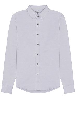 Camisa en color gris talla L en - Grey. Talla L (también en M, S, XL/1X) - Rhone - Modalova