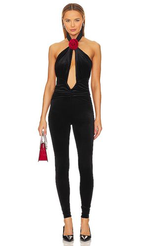 Abreen Velvet Catsuit in . Taglia M - Ronny Kobo - Modalova