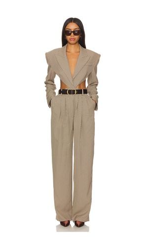 Amschel jumpsuit en color marrón talla M en - Brown. Talla M (también en S, XL) - Ronny Kobo - Modalova