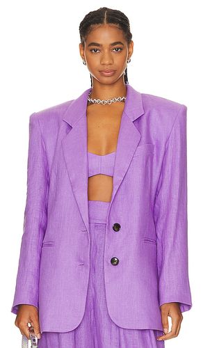 Klover blazer en color morado talla S en - Purple. Talla S (también en XS) - Ronny Kobo - Modalova