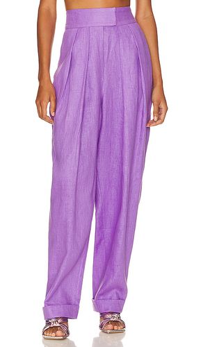 Pantalón darine en color morado talla M en - Purple. Talla M (también en S, XS) - Ronny Kobo - Modalova