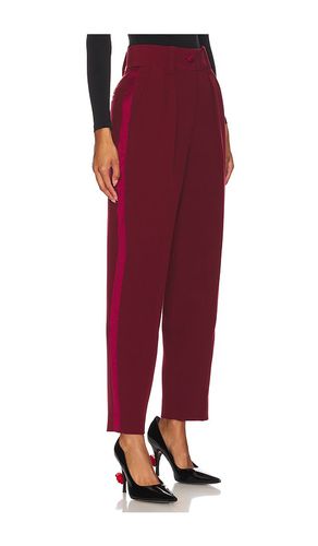 Pantalón de esmoquin ronny en color burgundy talla L en - Burgundy. Talla L (también en M) - Ronny Kobo - Modalova