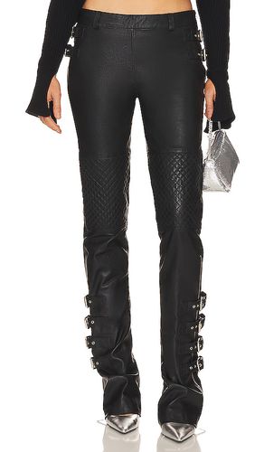 Della Leather Pant in . Size S, XL - retrofete - Modalova