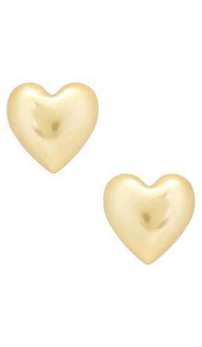 The Puffy Heart Stud Earrings in - Roxanne Assoulin - Modalova