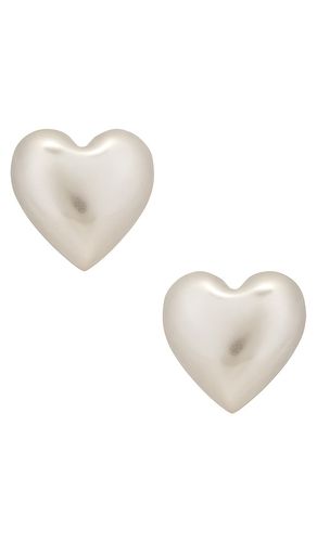 The Puffy Heart Stud Earrings in - Roxanne Assoulin - Modalova