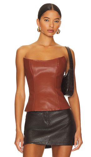 Leather Corset Top in . Size 40/L - Rozie Corsets - Modalova