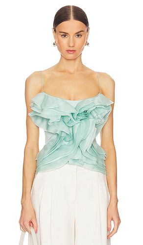 Ruffled Organza Corset Top in . Size 38/M, 42/XL - Rozie Corsets - Modalova