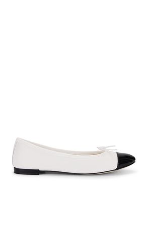 Zapatillas ballet flora en color blanco, negro talla 36 en - White,Black. Talla 36 (también en 37, 38, 39, 40) - Repetto - Modalova